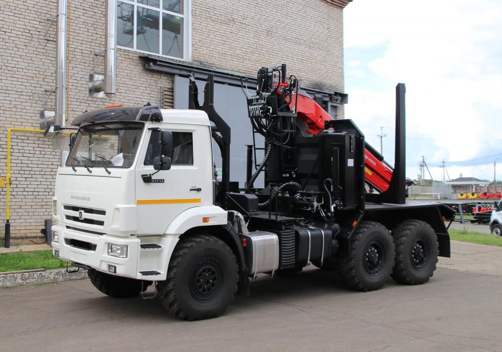 Лесовоз Камаз 43118-23027-50 с ГМУ ВМ-10-74