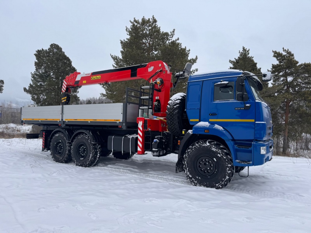 Бортовой КАМАЗ 43118 РР с КМУ KineTech FSC 200C