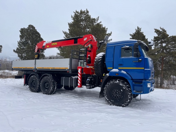 Бортовой КАМАЗ 43118 РР с КМУ KineTech FSC 200C